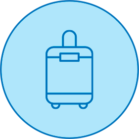 أغطية حقائب السفر